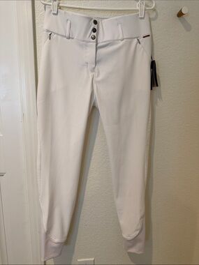 B//Vertigo Women’s White Performance Riding Breeches